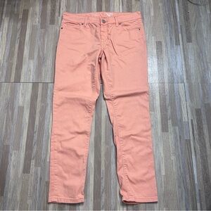 The Limited Denim Skinny Ankle Jeans Pink/Peach, Women's Size 10